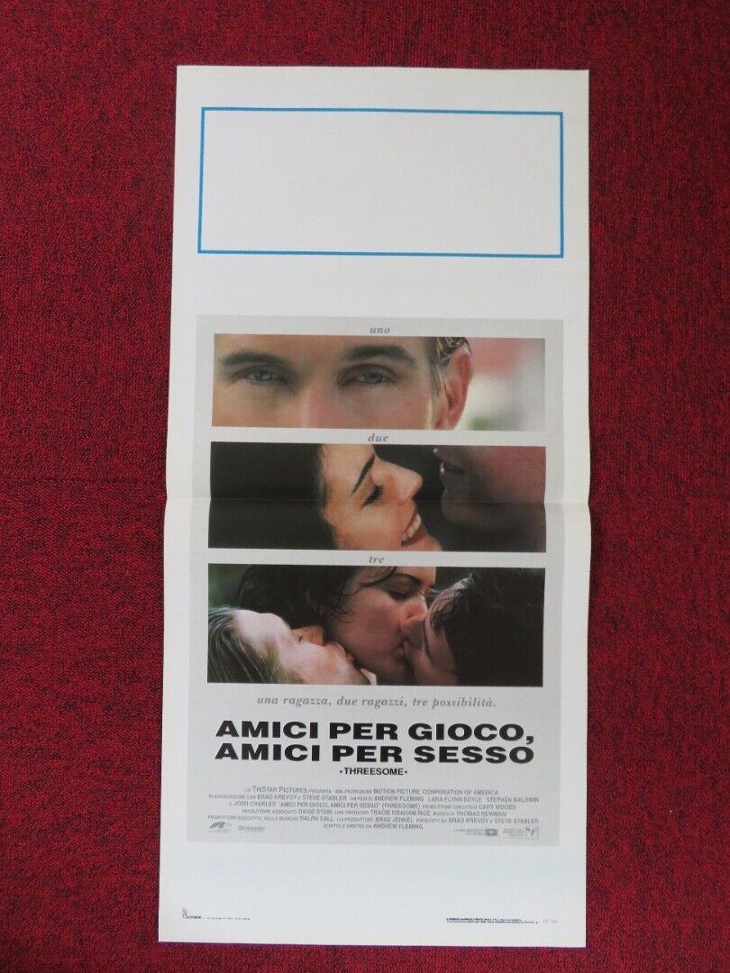 AMICI PER GIOCO AMICI PER SESSO ITALIAN LOCANDINA (27.5"x13") POSTER 1994 - Rendezvous Cinema