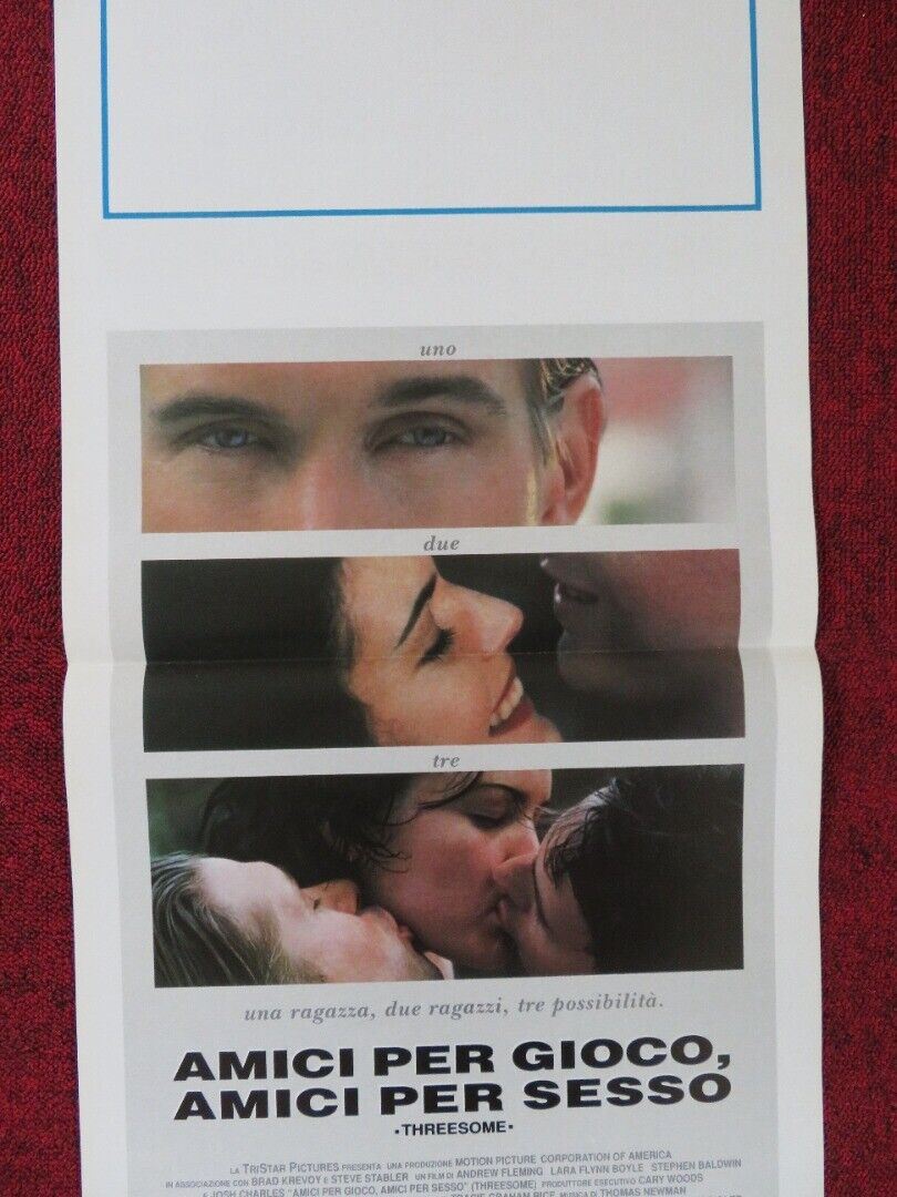 AMICI PER GIOCO AMICI PER SESSO ITALIAN LOCANDINA (27.5"x13") POSTER 1994 - Rendezvous Cinema