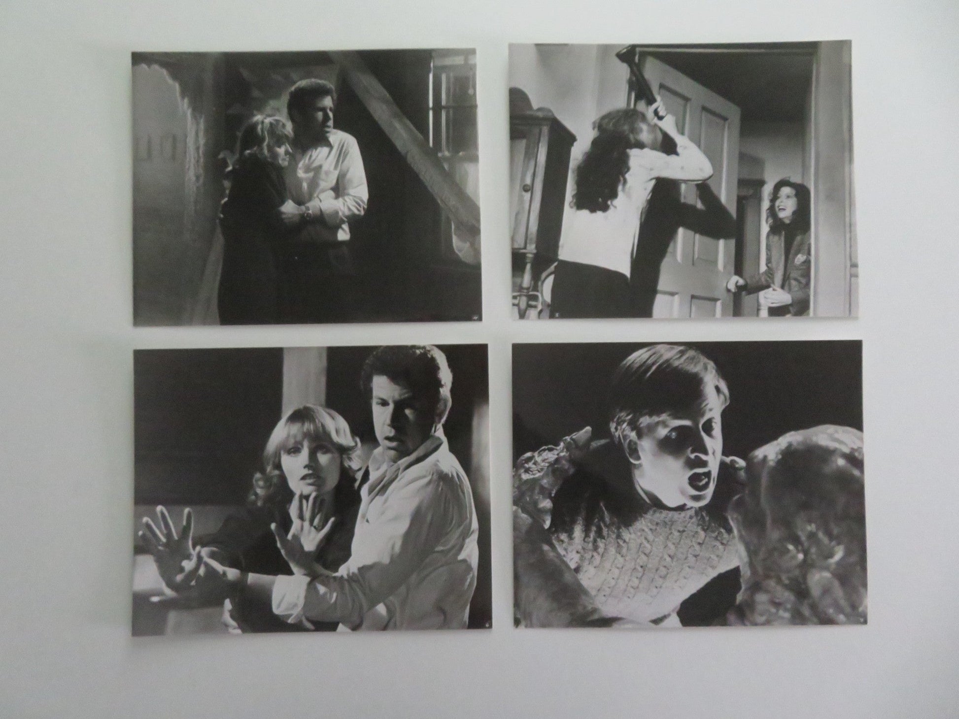 Amityville 3 - d MOVIE STILL PHOTO LOT OF 4 TONY ROBERTS TESS HARPER 1983 Movie posters
