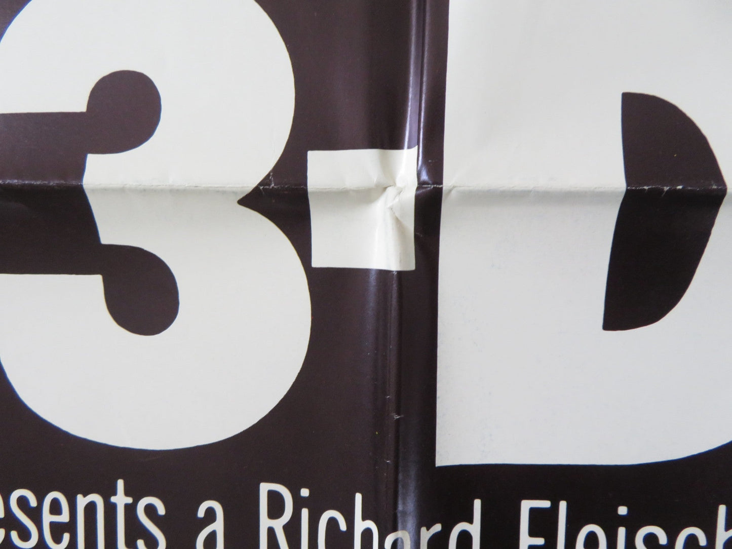 AMITYVILLE 3D FOLDED US ONE SHEET POSTER TONY ROBERTS TESS HARPER 1983 Rendezvous Cinema Movie posters