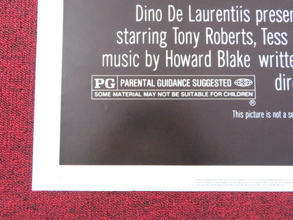 AMITYVILLE 3D FOLDED US ONE SHEET POSTER TONY ROBERTS TESS HARPER 1983 Rendezvous Cinema Movie posters