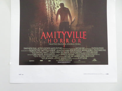 Amityville Horror Italian Locandina Poster Benjamin Wilkinson Ryan Reynolds 2005 Movie posters