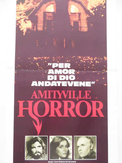AMITYVILLE HORROR ITALIAN LOCANDINA POSTER JAMES BROLIN MARGOT KIDDER 1979 Movie posters