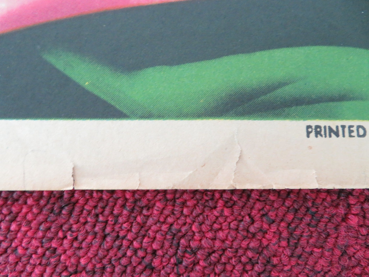 AMOR DE LOCURA MEXICAN POSTER ROLLED NINI MARSHALL OSCAR PULIDO 1953 Movie posters