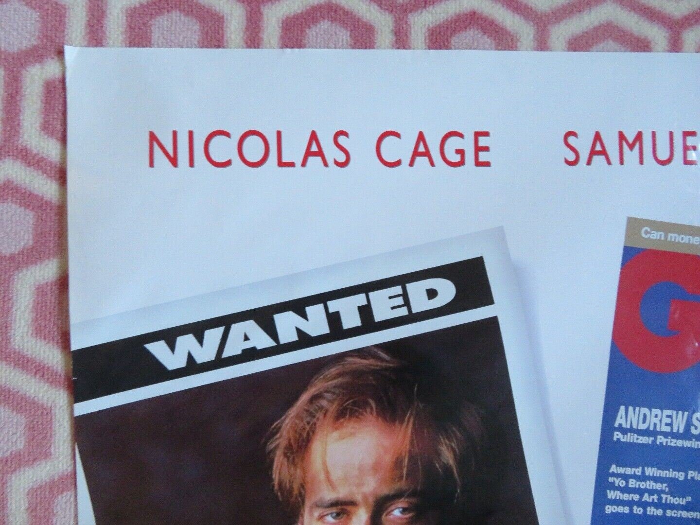 AMOS & ANDREW US ONE SHEET ROLLED POSTER NICHOLAS CAGE SAMUEL L JACKSON 1993 - Rendezvous Cinema