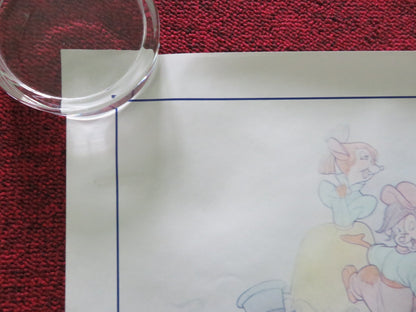 AN AMERICAN TALE US ONE SHEET ROLLED POSTER PHILLIP GLASSER C. PLUMMER 1986 Movie posters