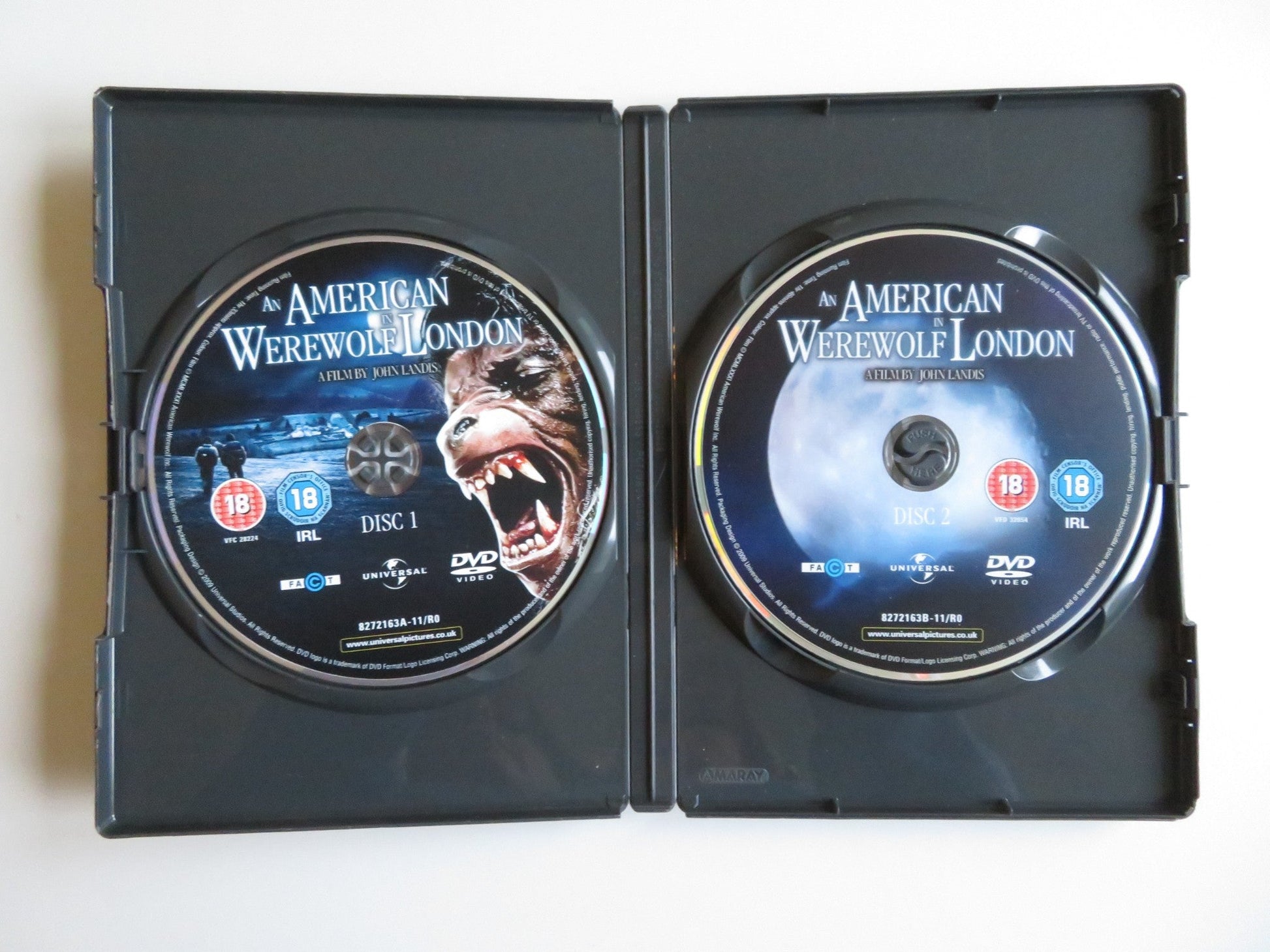 AN AMERICAN WEREWOLF IN LONDON - 2 DISC SPECIAL EDITION (DVD) 1981 REGION 2 Movie posters