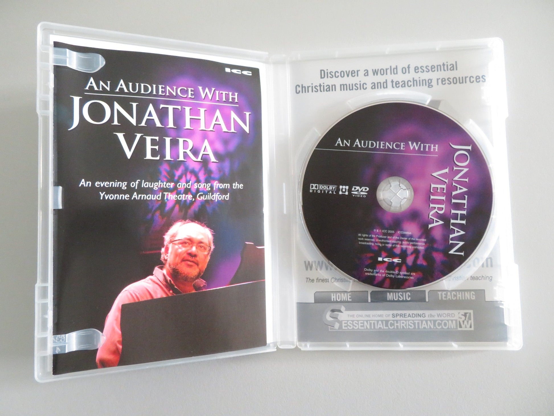 AN AUDIENCE WITH JONATHAN VEIRA (DVD) JONATHAN VEIRA 2005 Movie posters