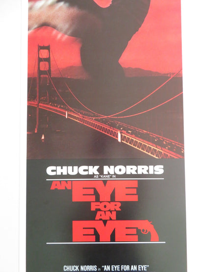 AN EYE FOR AN EYE US INSERT POSTER CHUCK NORRIS CHRISTOPHER LEE 1981 Movie posters