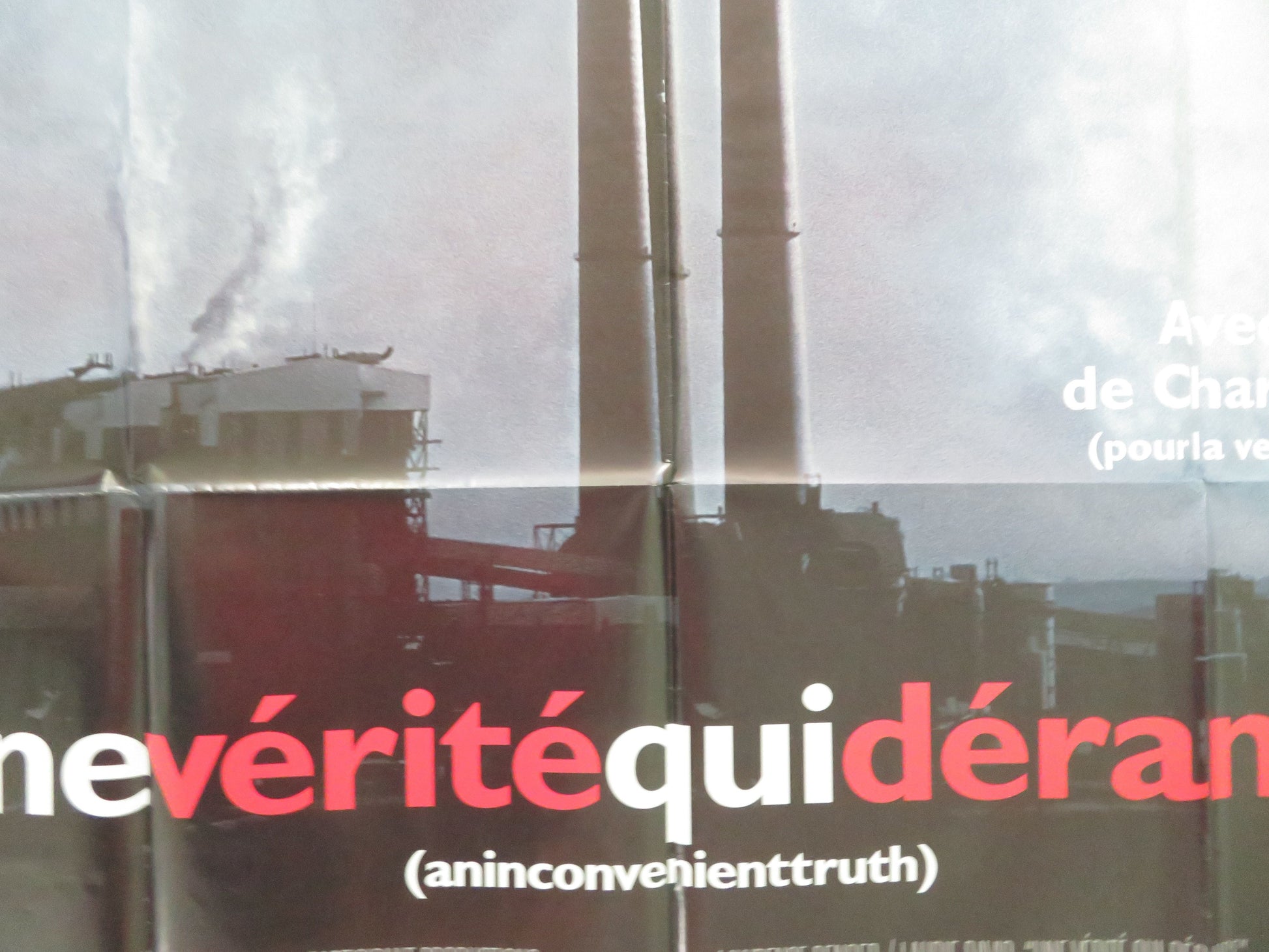 An Inconvenient Truth French Grande Poster Al Gore Billy West 2006 Movie posters