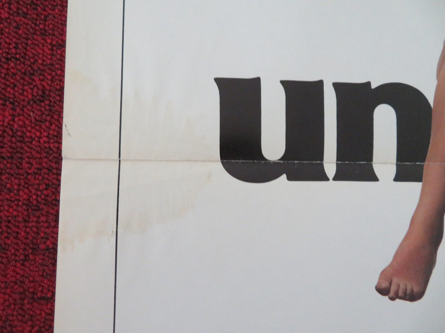 AN UNMARRIED WOMAN FOLDED US ONE SHEET POSTER JILL CLAYBURGH ALAN BATES 1979 Movie posters