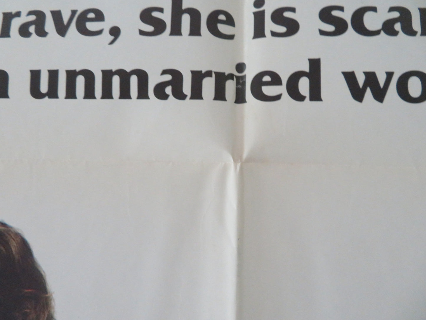 AN UNMARRIED WOMAN FOLDED US ONE SHEET POSTER JILL CLAYBURGH ALAN BATES 1979 Movie posters
