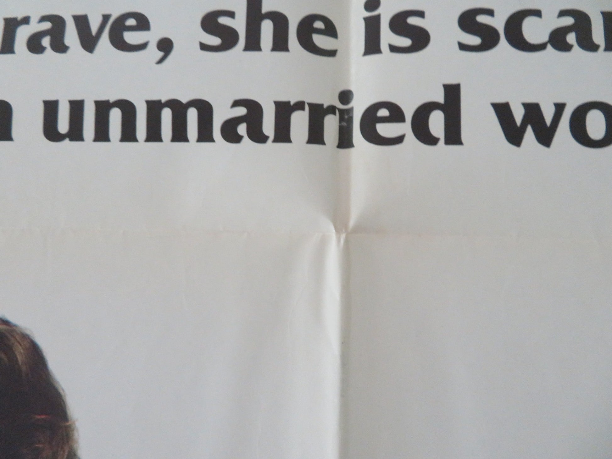 AN UNMARRIED WOMAN FOLDED US ONE SHEET POSTER JILL CLAYBURGH ALAN BATES 1979 Movie posters