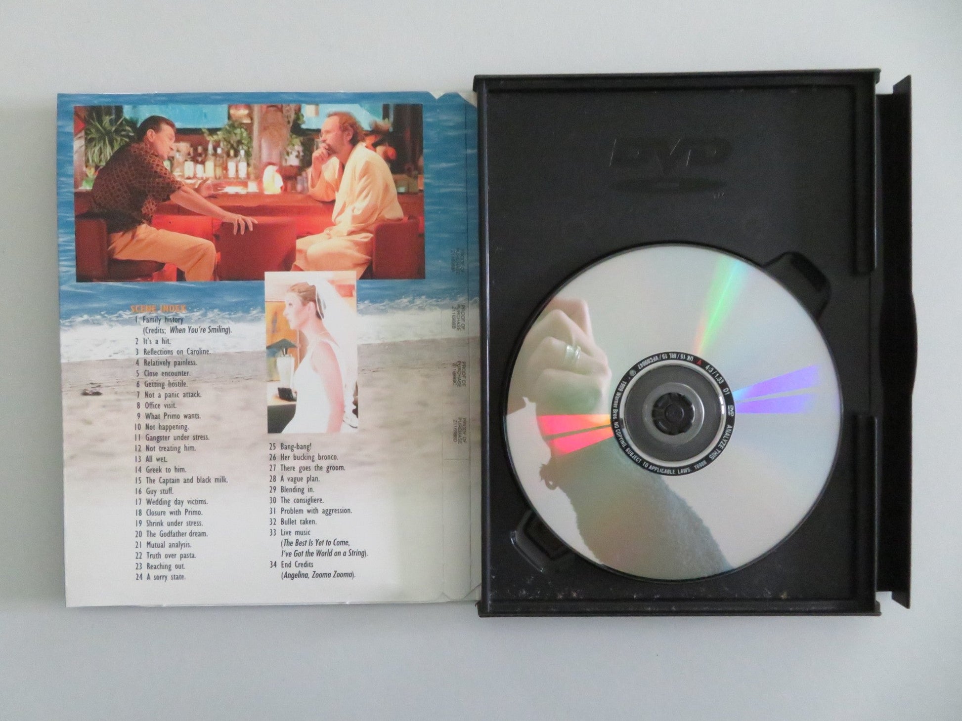 Analyze This - B (DVD) Robert DeNiro Billy Crystal 1999 Region 2 Movie posters