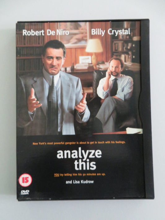 Analyze This - B (DVD) Robert DeNiro Billy Crystal 1999 Region 2 Movie posters