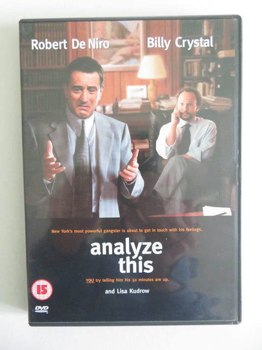 ANALYZE THIS (DVD) ROBERT DE NIRO BILLY CRYSTAL 1999 REGION 2 Movie posters