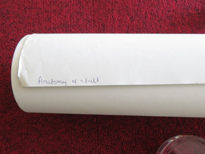 ANATOMY OF A FALL UK QUAD ROLLED POSTER SANDRA HULLER SWANN ARLAUD 2023 Rendezvous Cinema Movie posters