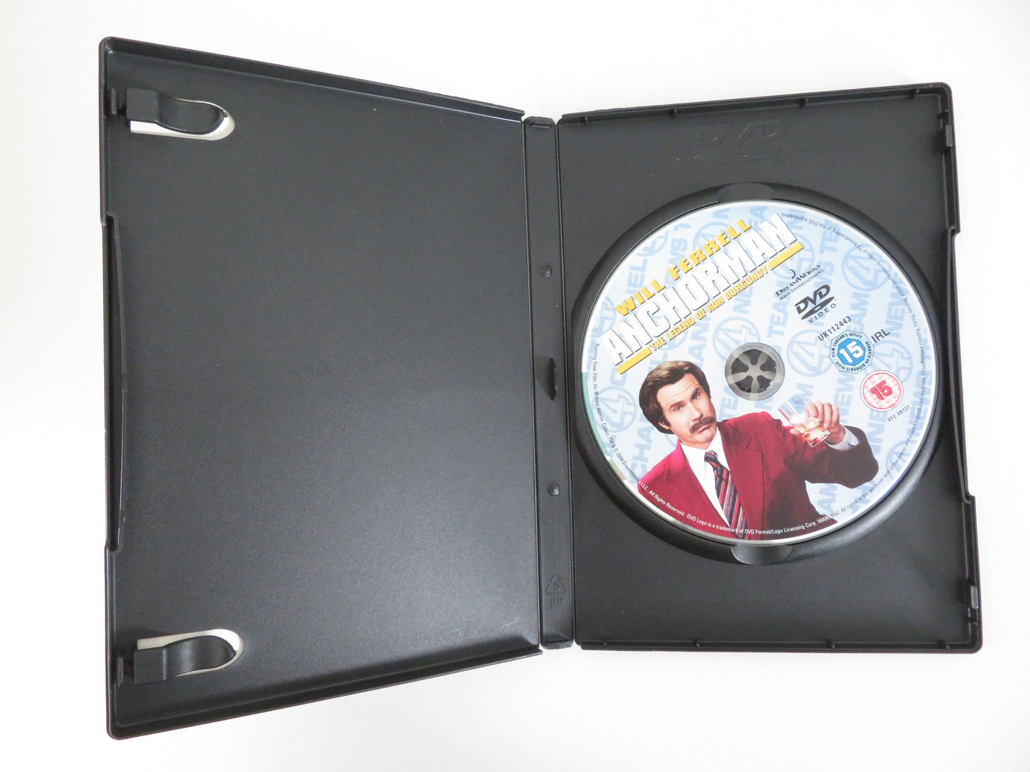 Anchorman: The Legend of Ron Burgundy (DVD) Will Ferrell 2004 Region 2,4 Movie posters
