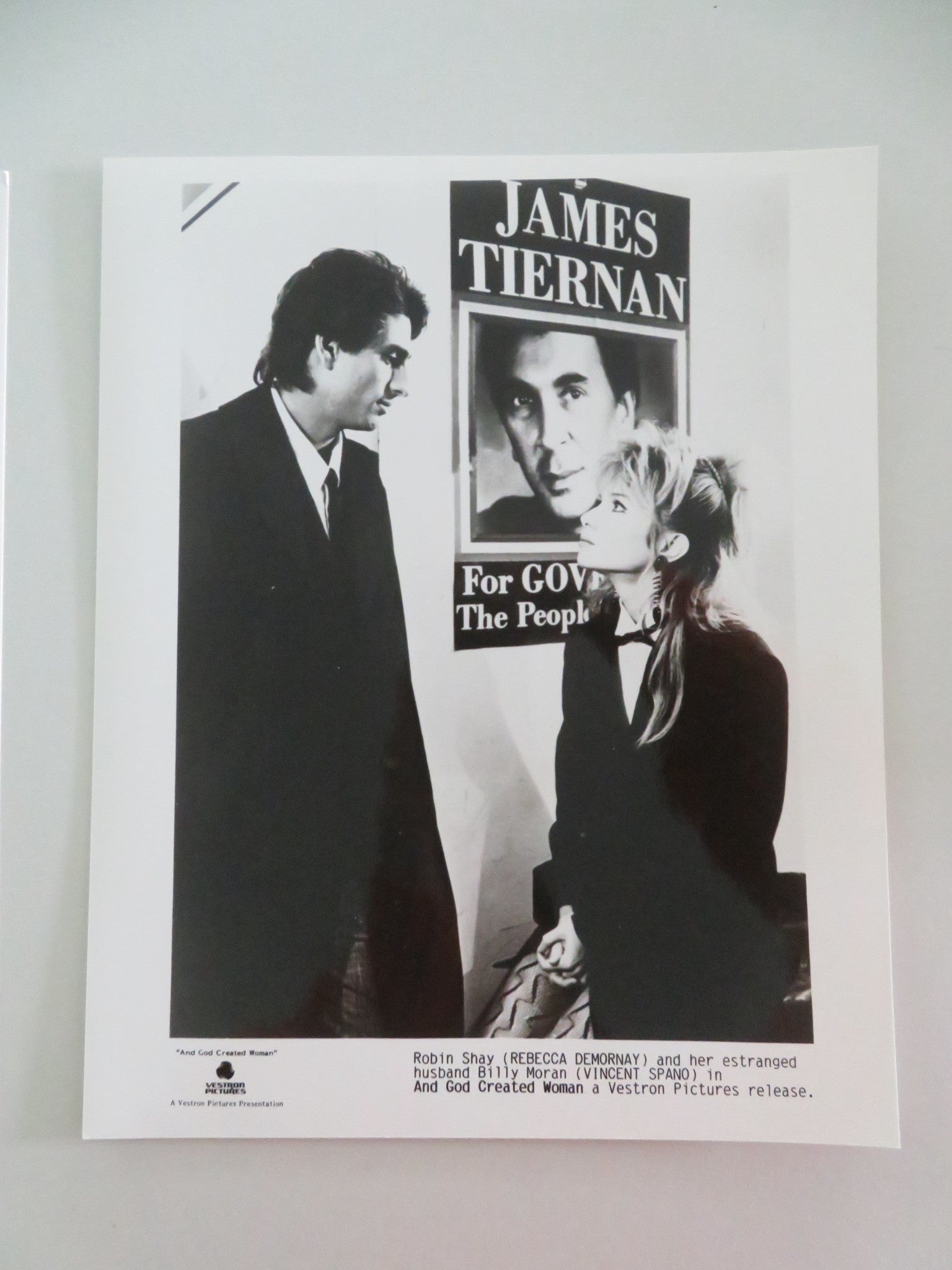 AND GOD CREATED WOMAN MOVIE STILL PHOTO LOT OF 7 REBECCA DE MORNAY V. SPANO 1988 Movie posters