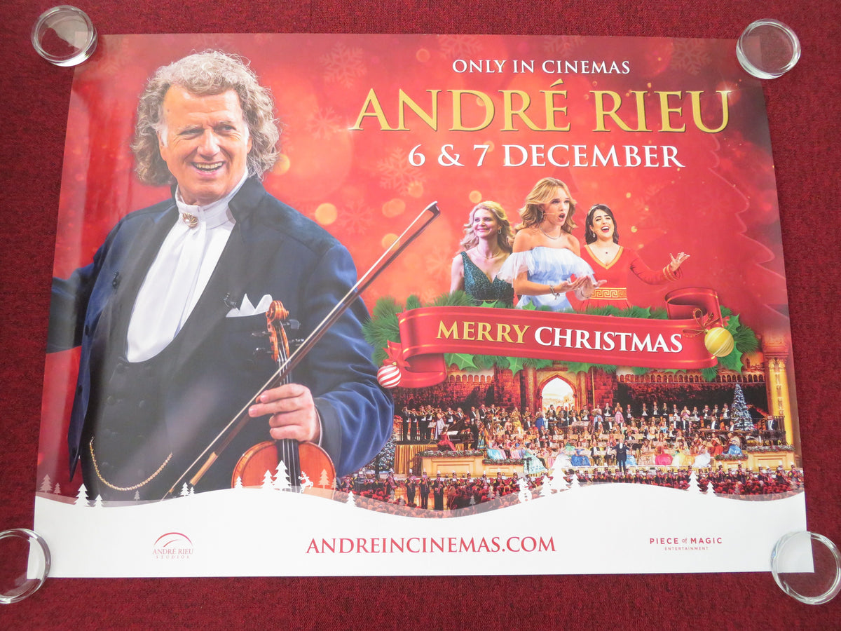 André Rieu's Christmas Concert - Merry Christmas UK Quad Rolled Poster 2025 Movie posters