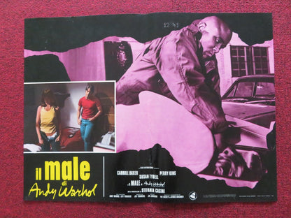 ANDY WARHOL'S BAD - B ITALIAN FOTOBUSTA POSTER CARROL BAKER PERRY KING 1977 Rendezvous Cinema Movie posters