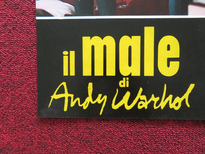 ANDY WARHOL'S BAD - B ITALIAN FOTOBUSTA POSTER CARROL BAKER PERRY KING 1977 Rendezvous Cinema Movie posters