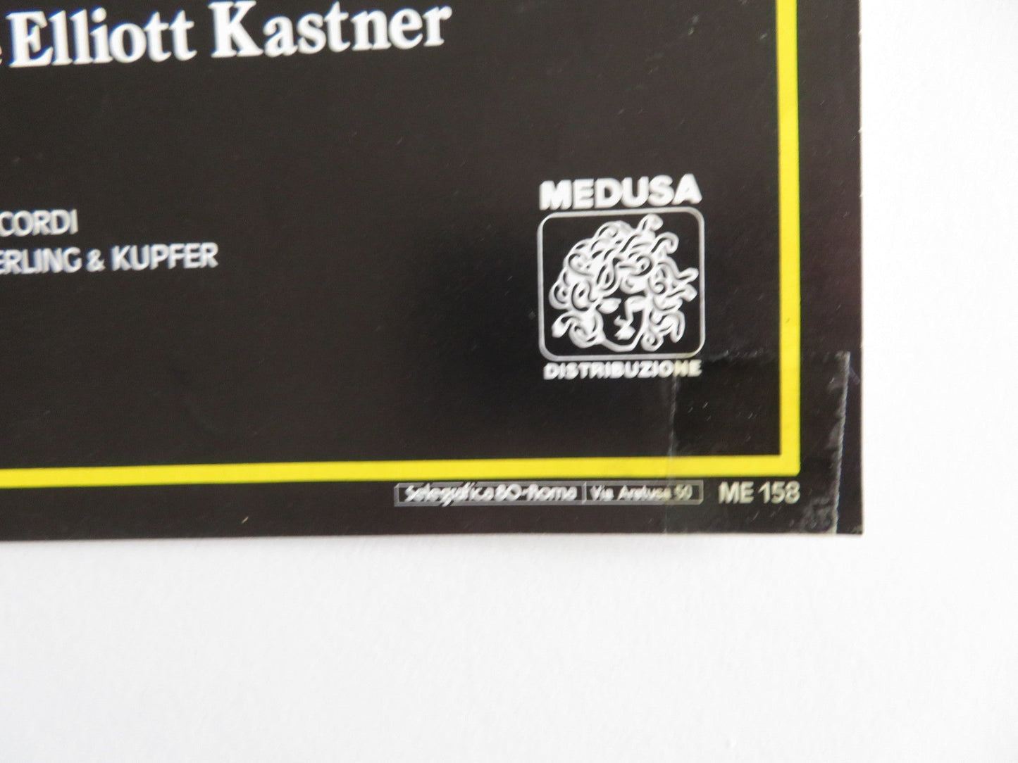 ANGEL HEART - B ITALIAN FOTOBUSTA POSTER MICKEY ROURKE ROBERT DE NIRO 1987 Rendezvous Cinema Movie posters