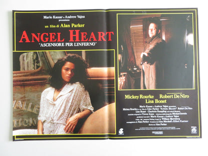 ANGEL HEART - D ITALIAN FOTOBUSTA POSTER MICKEY ROURKE ROBERT DE NIRO 1987 Rendezvous Cinema Movie posters