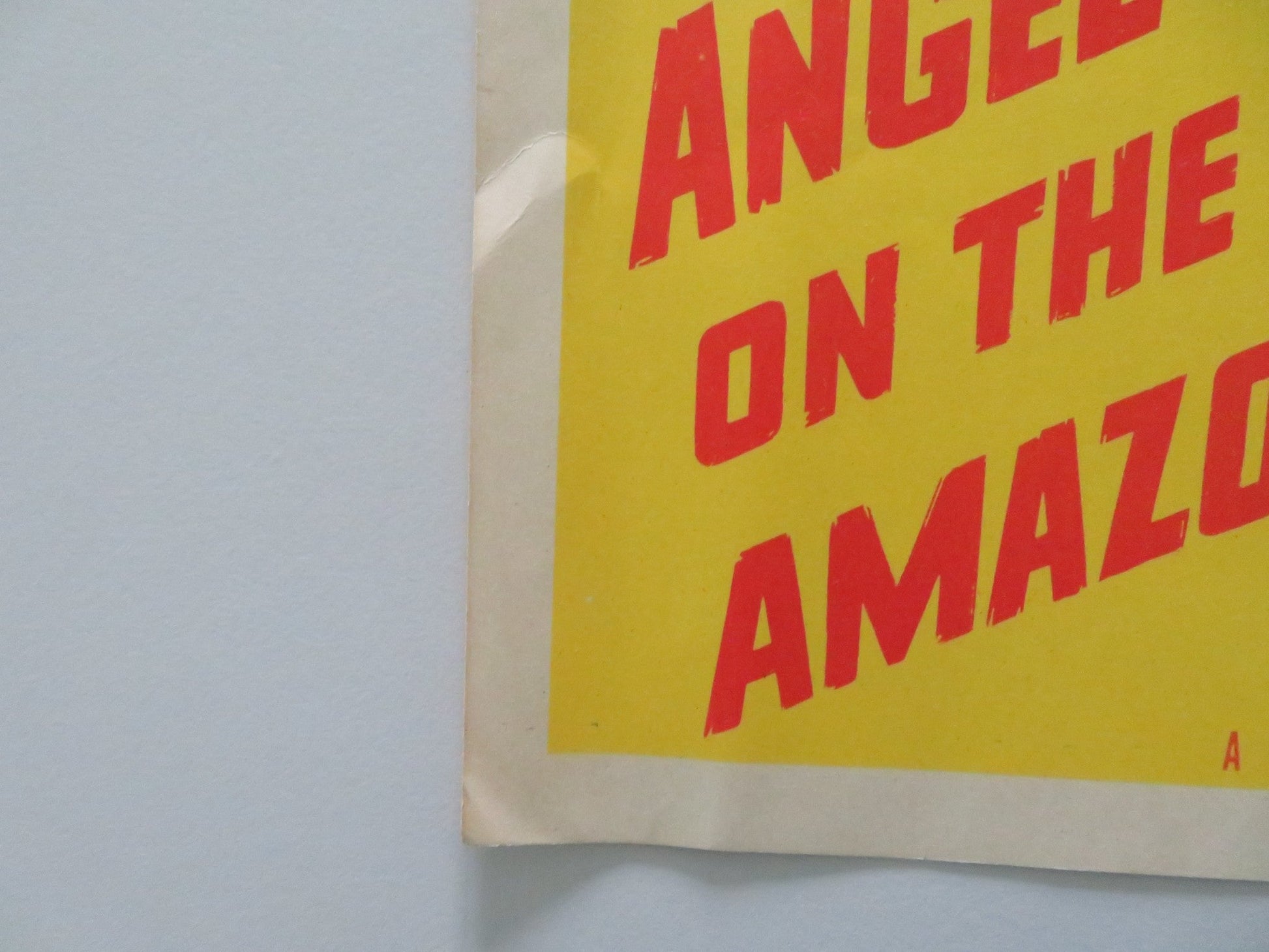 ANGEL ON THE AMAZON - #3 US LOBBY CARD GEORGE BRENT VERA RALSTON 1948 Rendezvous Cinema Movie posters