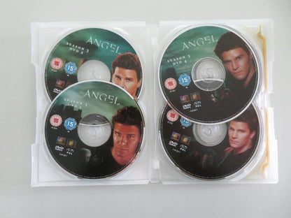 ANGEL SEASON 3 - ALL 23 EPISODES ON 6 DISCS (DVD) DAVID BOREANAZ 2001 REGION 2 - Rendezvous Cinema
