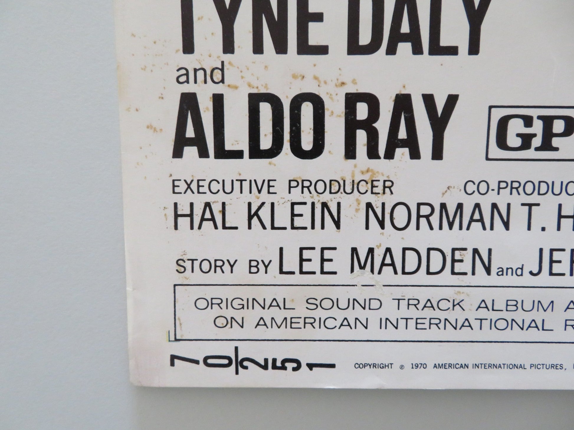 ANGEL UNCHAINED US INSERT POSTER DON STROUD LUKE ASKEW 1970 Rendezvous Cinema Movie posters