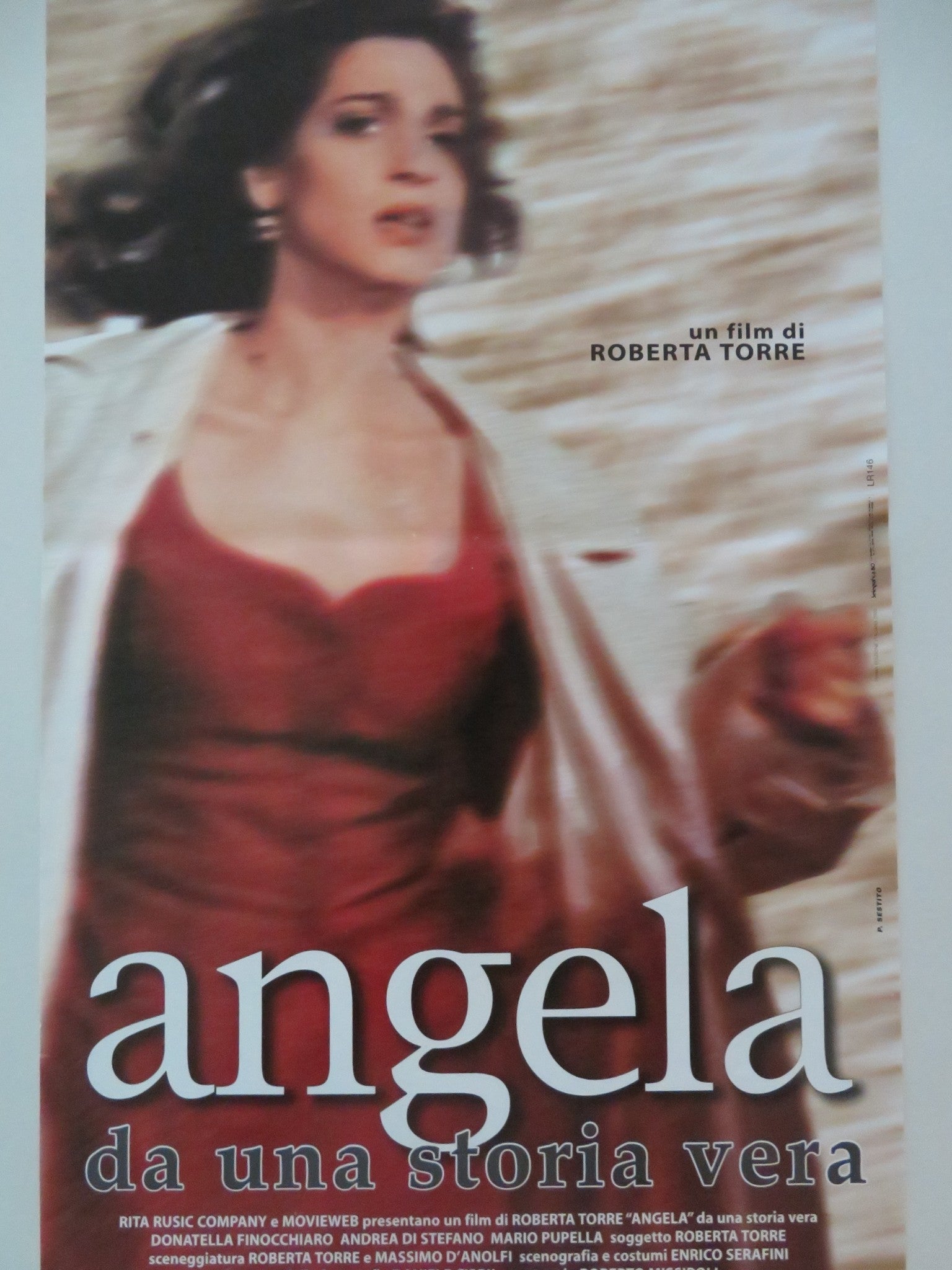 ANGELA ITALIAN LOCANDINA POSTER DONATELLA FINOCCHIARO ANDREA DI STEFANO 2002 Movie posters