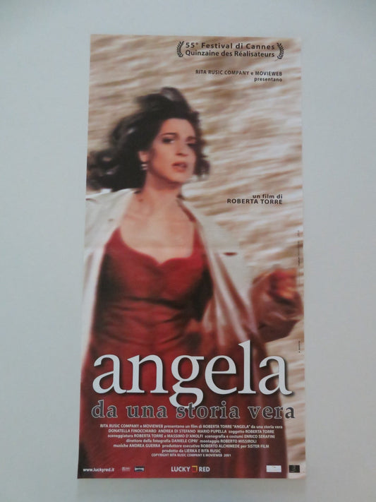 ANGELA ITALIAN LOCANDINA POSTER DONATELLA FINOCCHIARO ANDREA DI STEFANO 2002 Movie posters