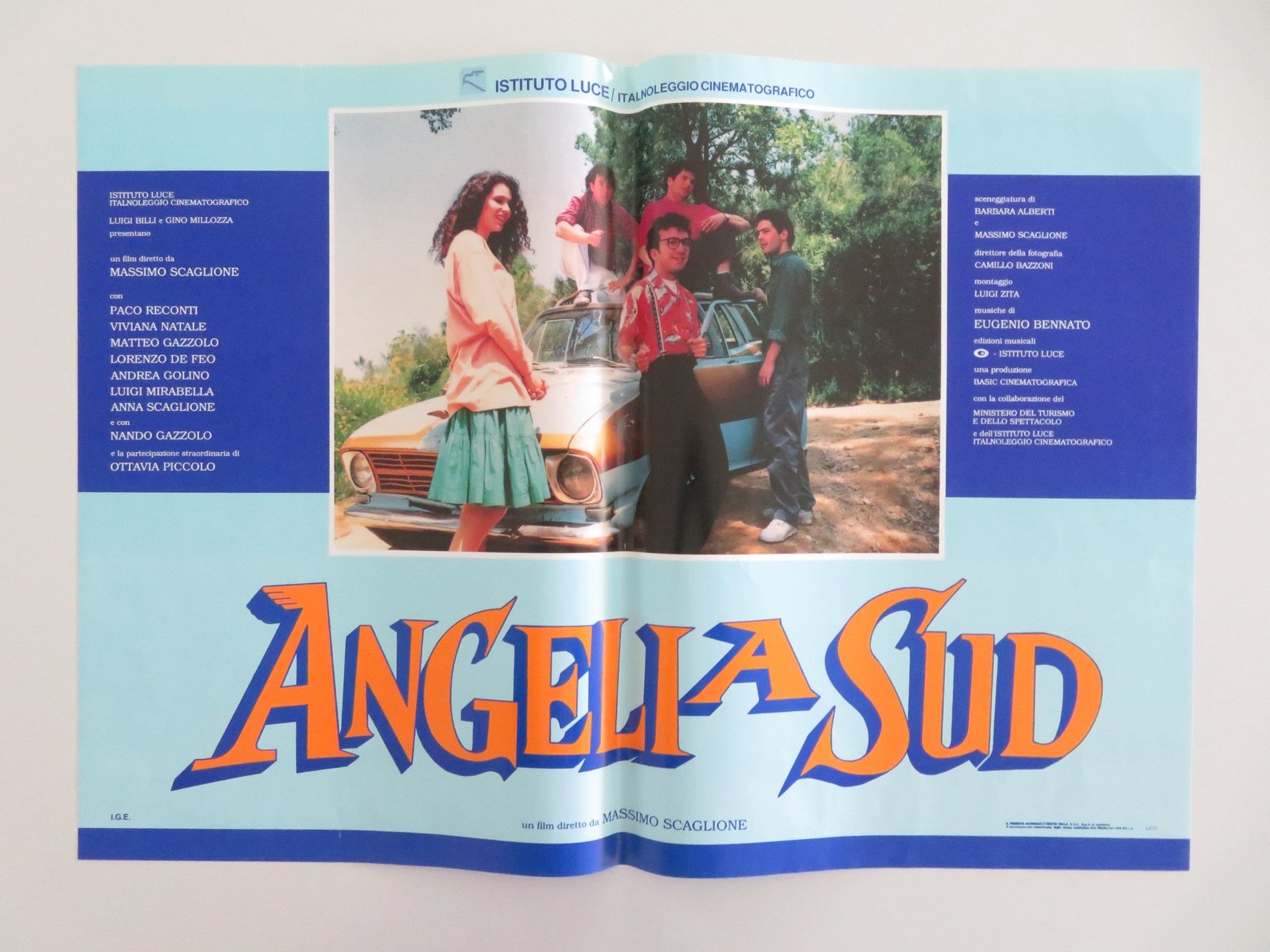 Angeli a Sud Italian Fotobusta Poster Paco Reconti Viviana Natale 1992 Movie posters