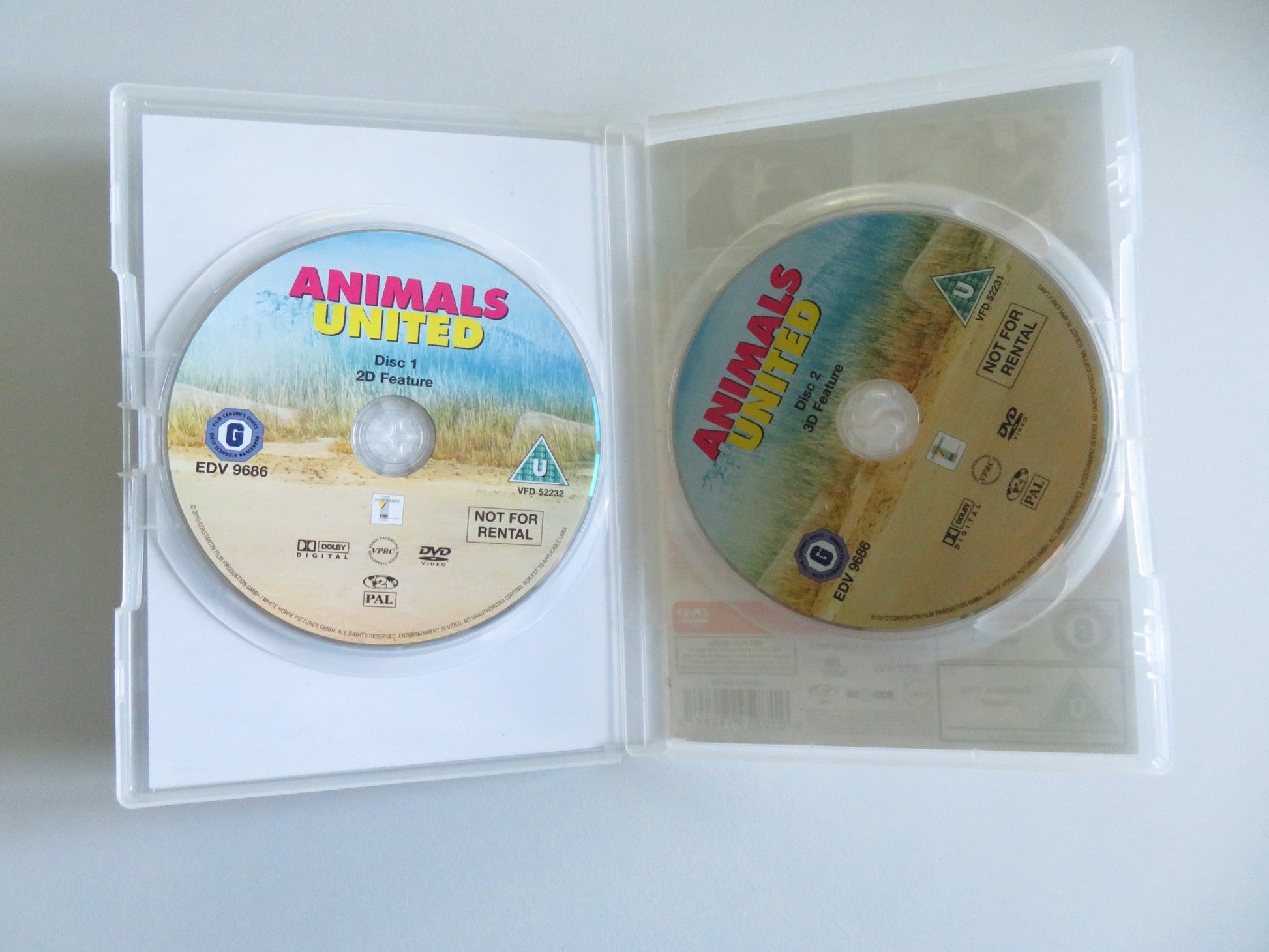 ANIMALS UNITED (DVD) JAMES CORDON STEPHEN FRY 2010 REGION 2 - Rendezvous Cinema