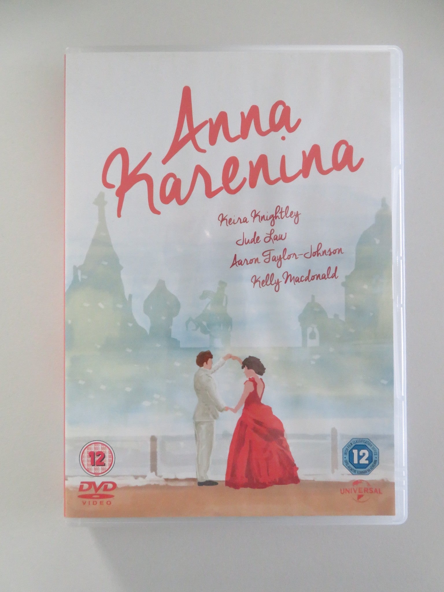 ANNA KARENINA (DVD) KEIRA KNIGHTLEY JUDE LAW 2012 REGION 2,4,5 Movie posters