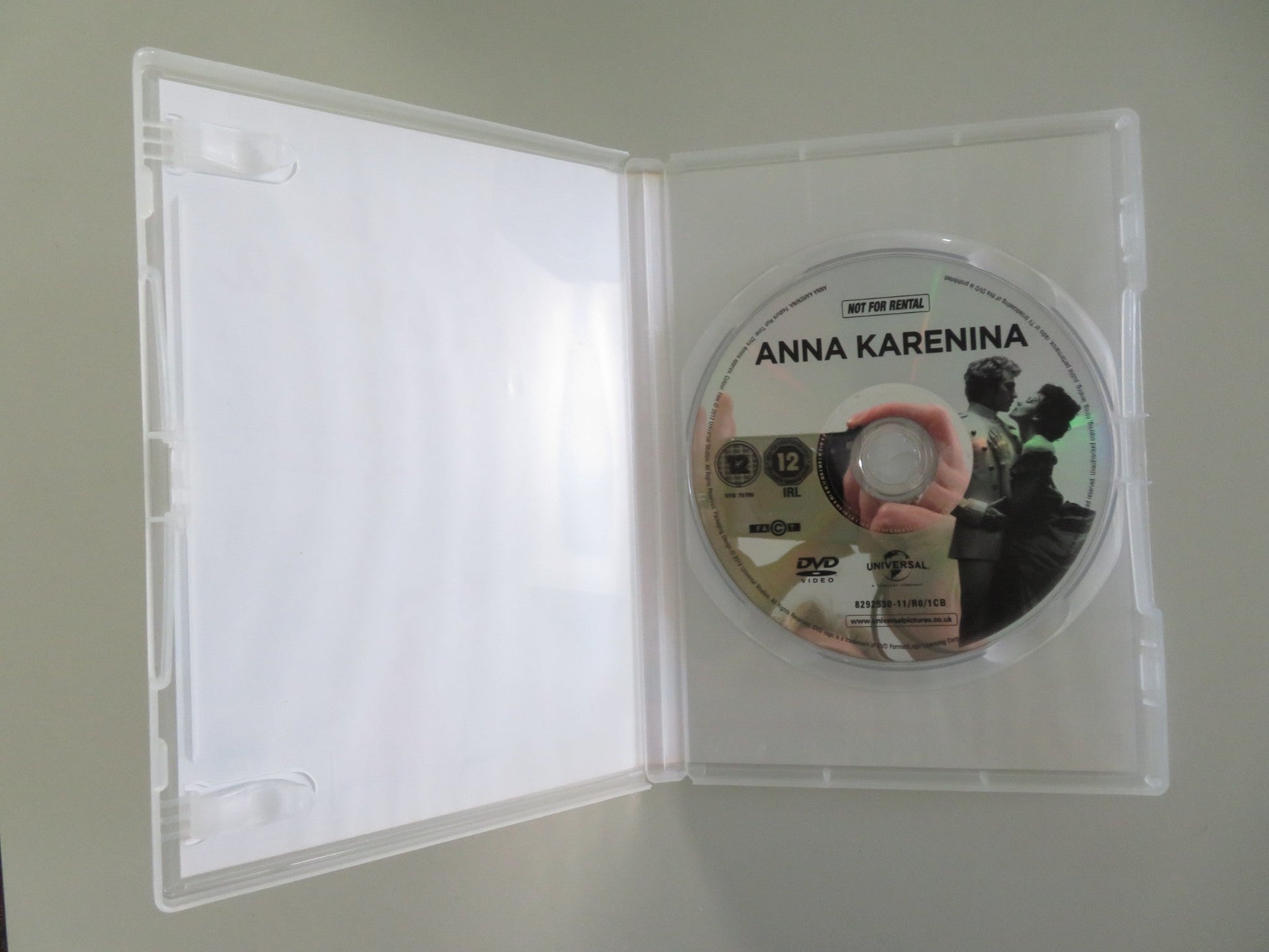 ANNA KARENINA (DVD) KEIRA KNIGHTLEY JUDE LAW 2012 REGION 2,4,5 Movie posters