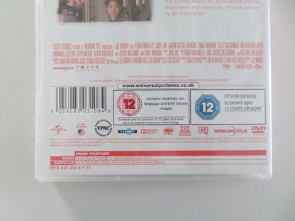 ANNA KARENINA (DVD) KEIRA KNIGHTLEY JUDE LAW 2012 REGION 2,4,5 Movie posters