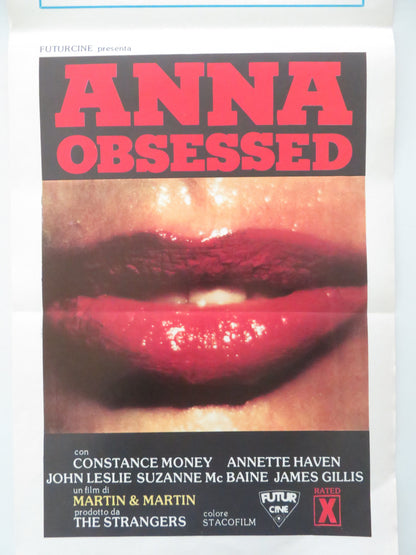 Anna Obsessed Italian Locandina Poster Constance Money Annette Haven 1977 Movie posters