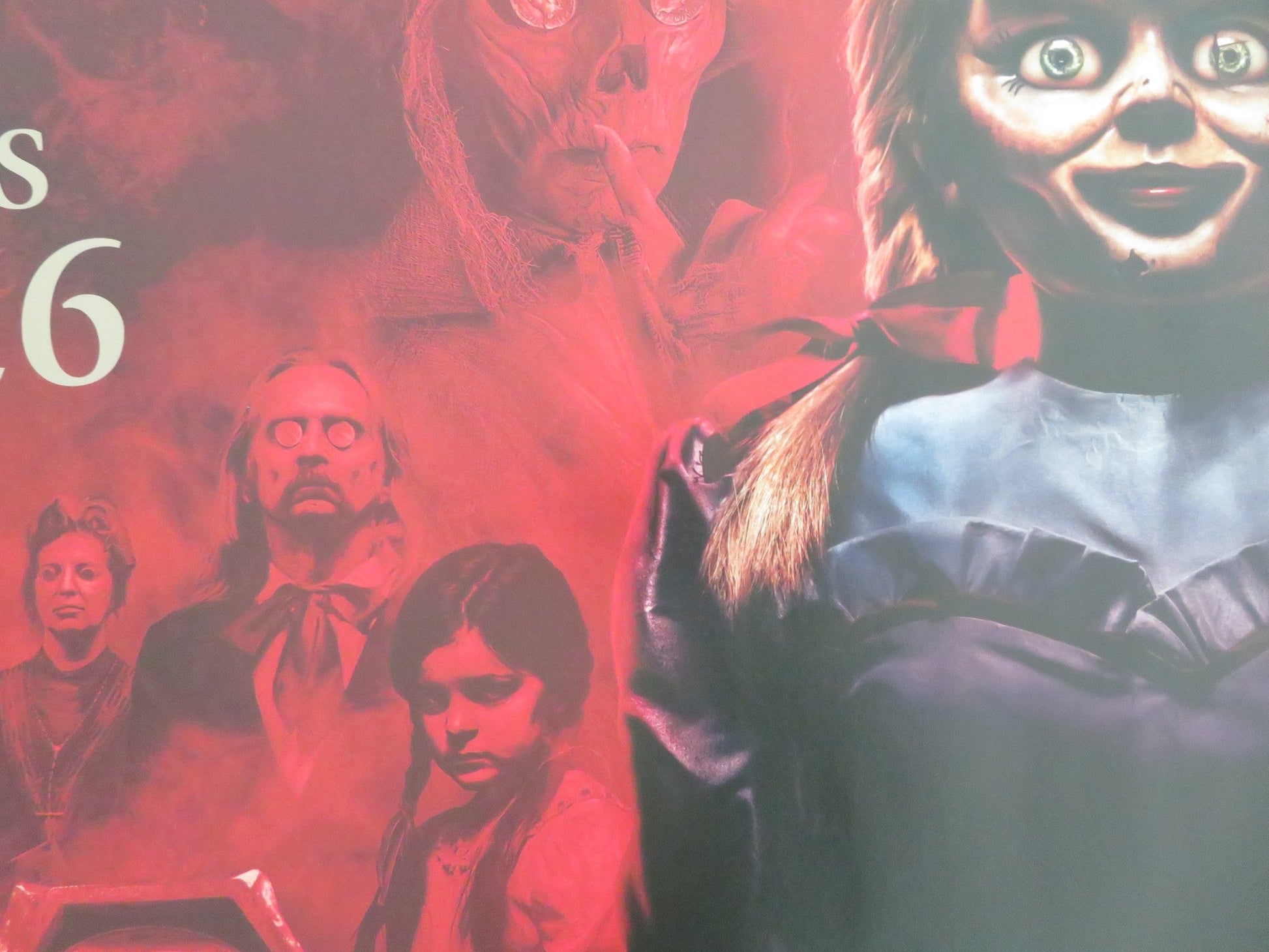 ANNABELLE COMES HOME UK QUAD ROLLED POSTER VERA FARMIGA PATRICK WILSON 2019 Movie posters