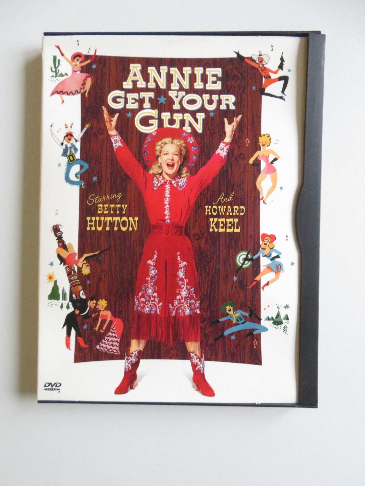 ANNIE GET YOUR GUN (DVD) BETTY HUTTON HOWARD KEEL 1950 REGION 1 Movie posters