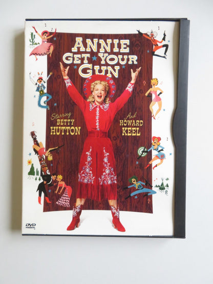 ANNIE GET YOUR GUN (DVD) BETTY HUTTON HOWARD KEEL 1950 REGION 1 Movie posters
