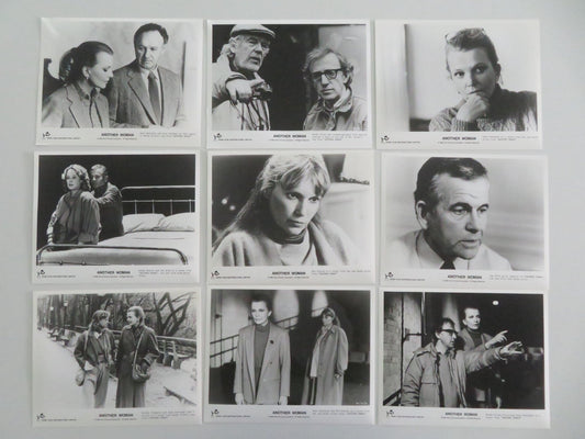 ANOTHER WOMAN MOVIE STILL PHOTO LOT OF 9 GENE HACKMAN GENA ROWLANDS 1988 - Rendezvous Cinema