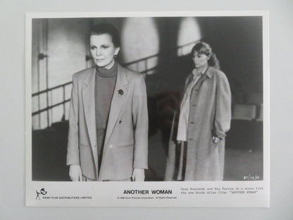 ANOTHER WOMAN MOVIE STILL PHOTO LOT OF 9 GENE HACKMAN GENA ROWLANDS 1988 - Rendezvous Cinema