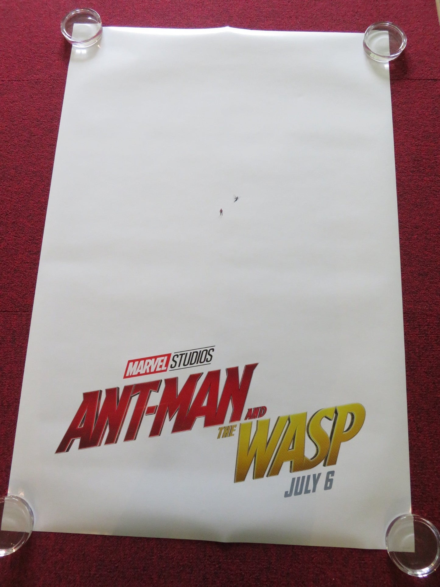 ANT - MAN AND THE WASP - A US ONE SHEET ROLLED POSTER PAUL RUDD 2018 Rendezvous Cinema Movie posters