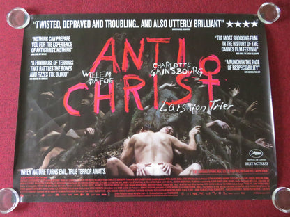 ANTICHRIST UK QUAD ROLLED POSTER WILLEM DAFOE CHARLOTTE GAINSBOURG 2009 Movie posters