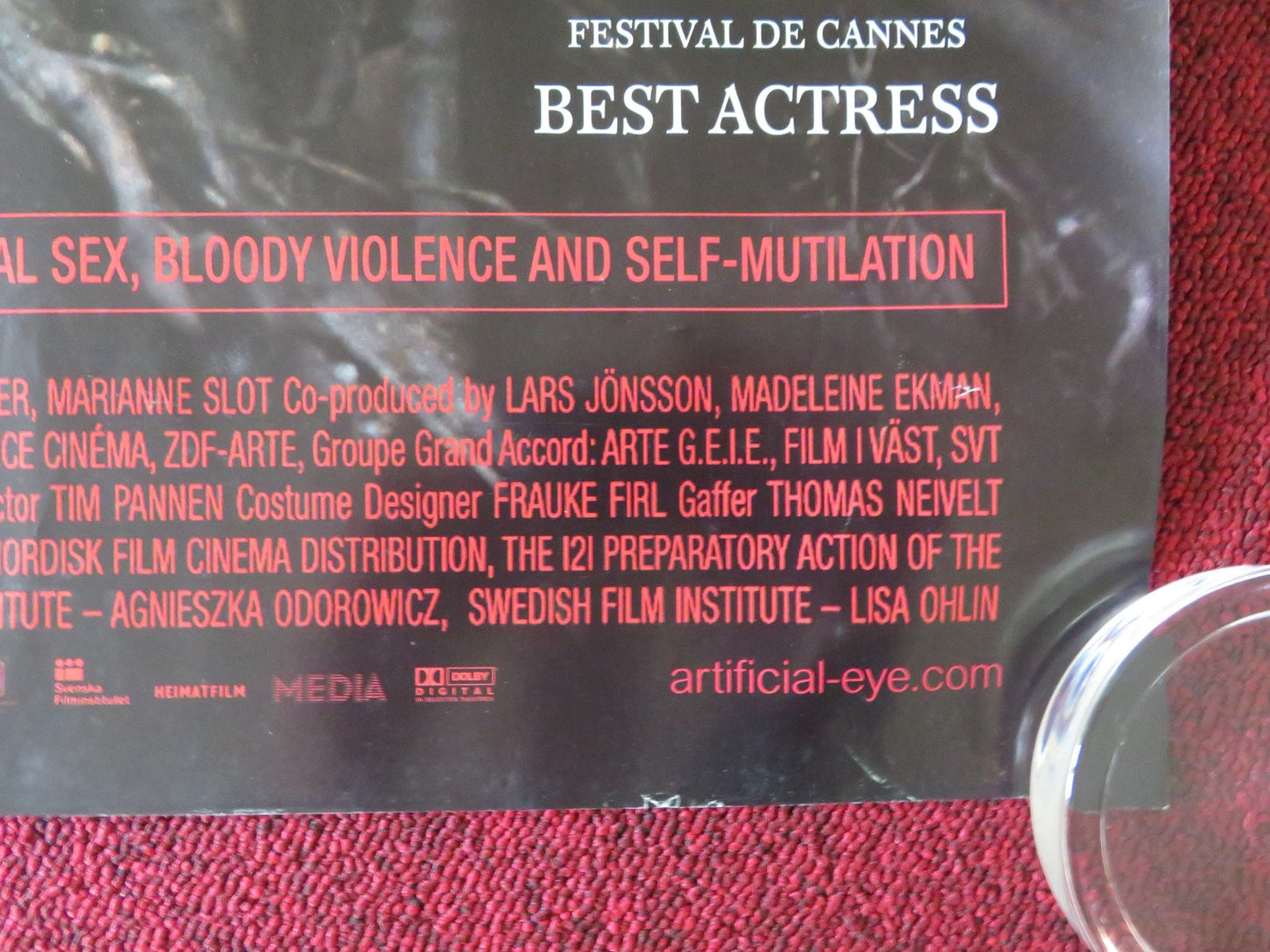 ANTICHRIST UK QUAD ROLLED POSTER WILLEM DAFOE CHARLOTTE GAINSBOURG 2009 Movie posters
