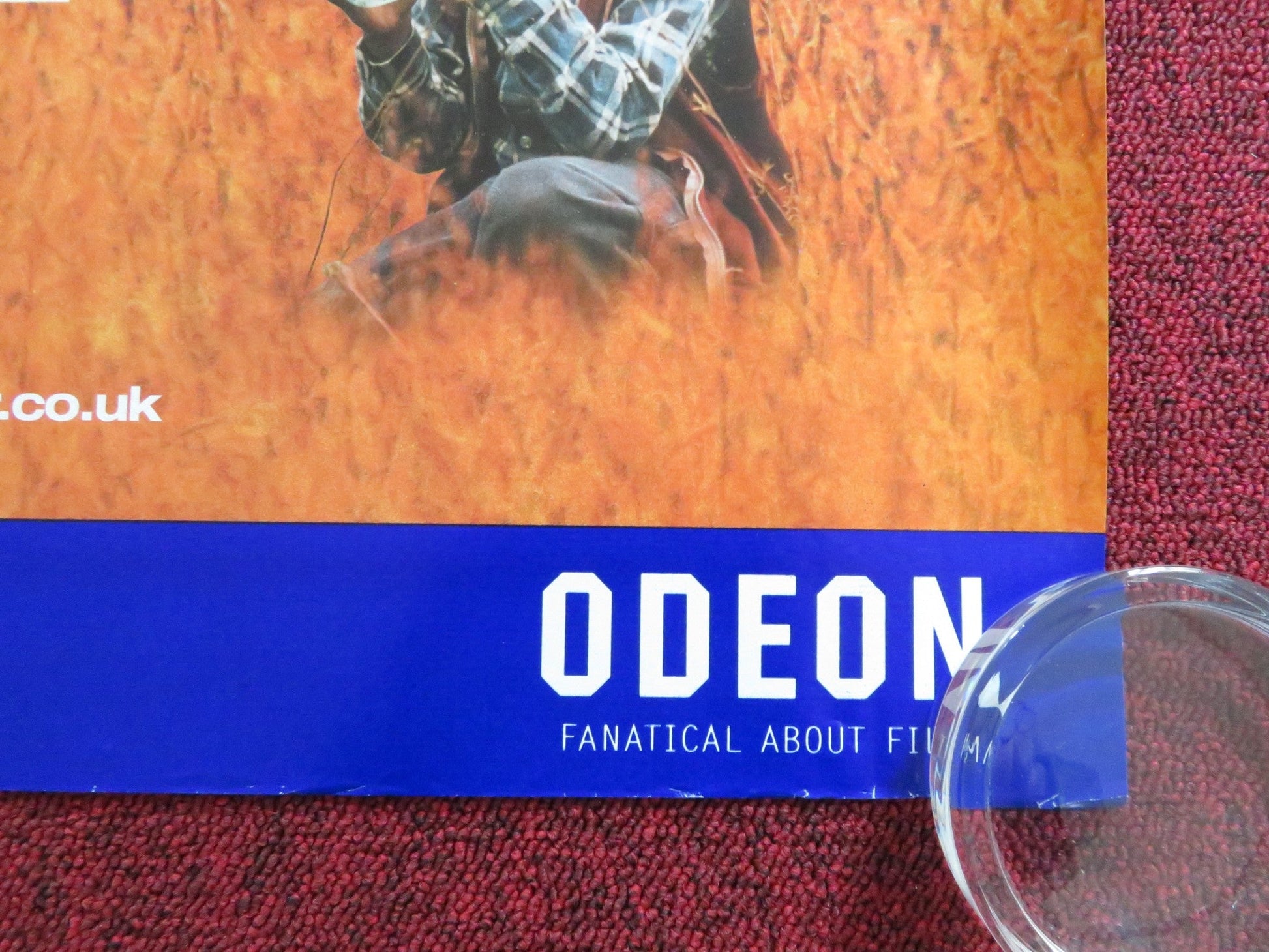 ANTWONE FISHER UK QUAD ROLLED POSTER DEREK LUKE DENZEL WASHINGTON 2002 Rendezvous Cinema Movie posters