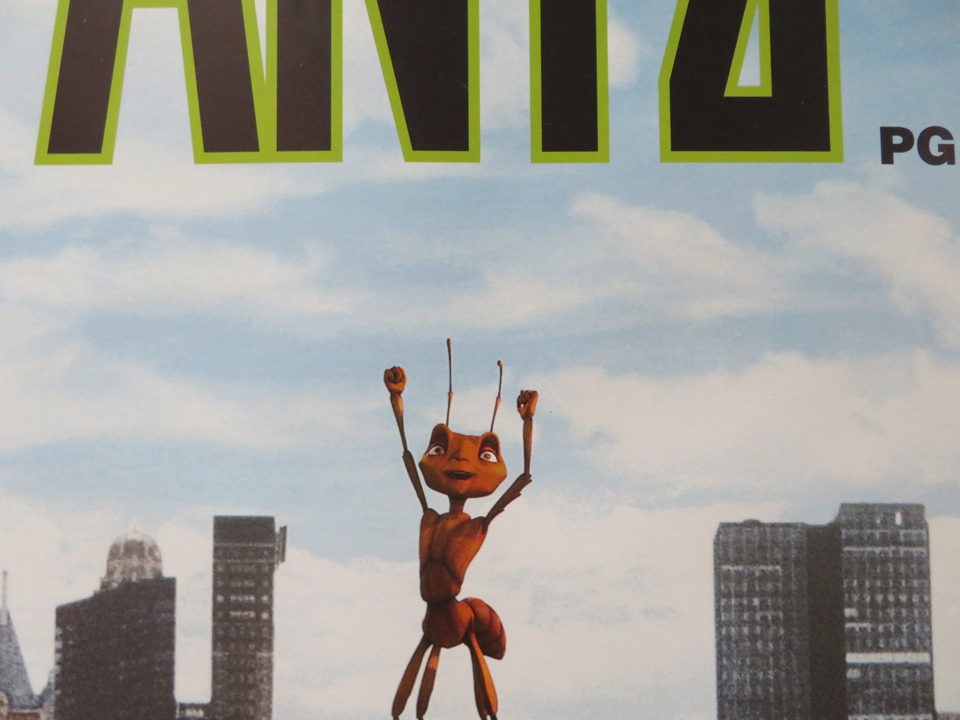 ANTZ UK QUAD ROLLED POSTER WOODY ALLEN DAN AYKROYD 1998 Rendezvous Cinema Movie posters