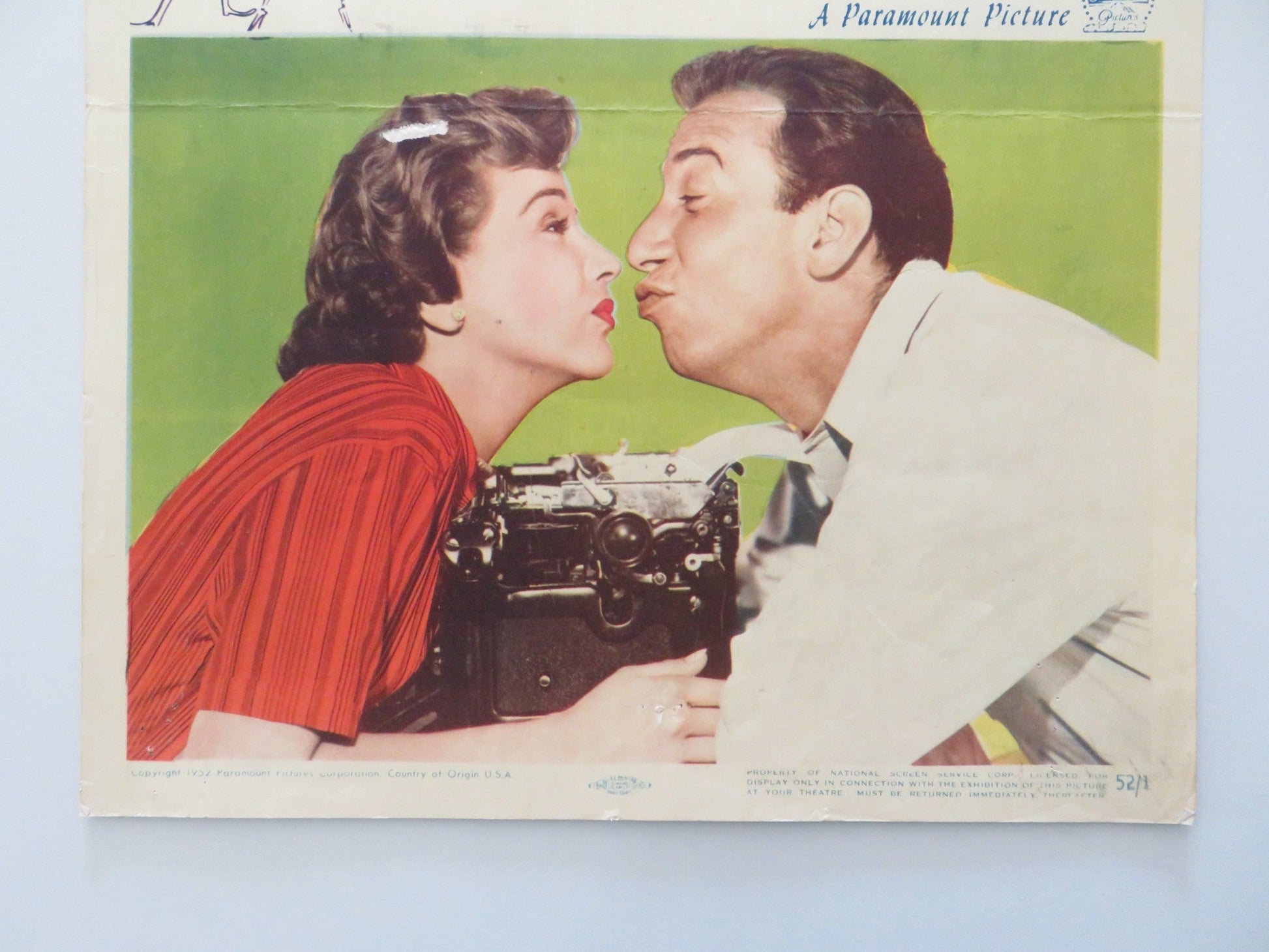 ANYTHING CAN HAPPEN US INSERT POSTER JOSE FERRER KIM HUNTER 1952 Rendezvous Cinema Movie posters